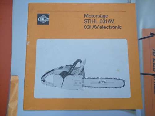 Stihl 031 electronic - av,